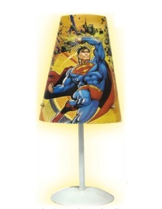 Lampada da tavolo piramide Superman