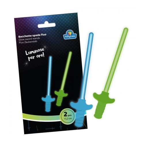 Spada magica Glow in the Dark - Blister 2 pezzi