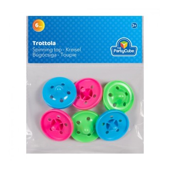 Blister 6 trottoline colorate