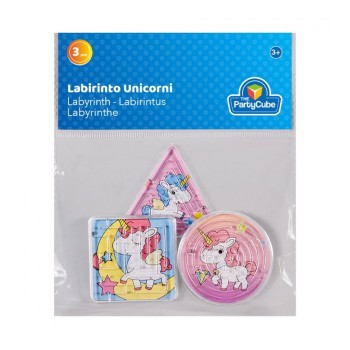 Blister 3 labirinto magico Unicorno