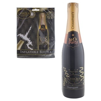 Bottiglia gonfiabile "Champagne" Cm. 76
