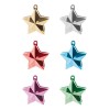 Pesetto per palloncini Stella colorata metallizzata - Colori assortiti