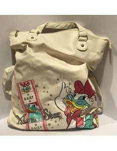 Borsa shopper maxi ecopelle Paperina Movie Star Bianca