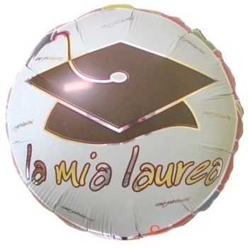 Palloncino mylar 18" Cm. 46 - La mia laurea