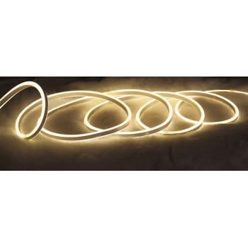 Tubo luminoso neon led bifacciale 720 Led interno/esterno - Bianco luce calda