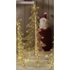 Albero di Natale in ferro con 120 led Cm. 100x85 - Colori assortiti