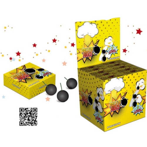 Palline multiflash "Palla di fuoco" - Blister 9 pezzi