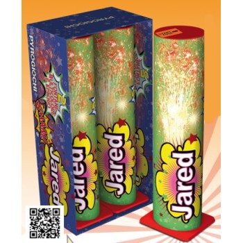 Set 2 fontane pirotecniche senza rumori "Jared"