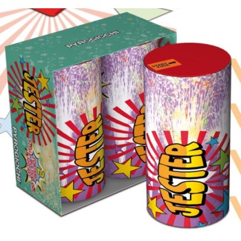 Set 2 fontane pirotecniche senza rumori "Jester"