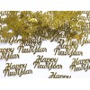 Confetti metallizzati da tavolo Happy New Year Gold 3 gr.