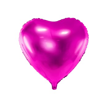 Palloncino mylar 18" Cm. 46 - Cuore Dark Pink