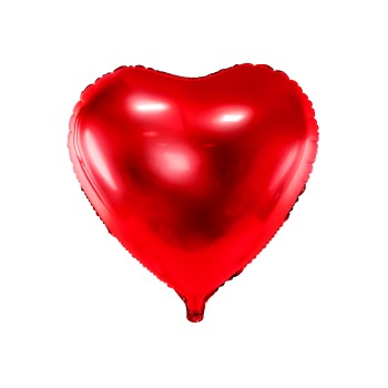Palloncino mylar Cuore rosso Cm. 61