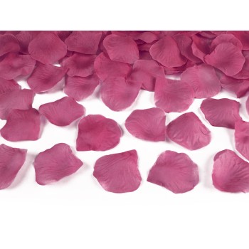 Petali di rosa in tessuto - Blister 100 pezzi - Rosa