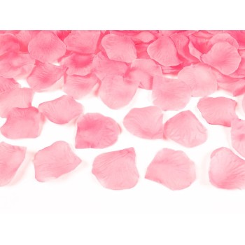 Petali di rosa in tessuto - Blister 500 pezzi - Light Pink