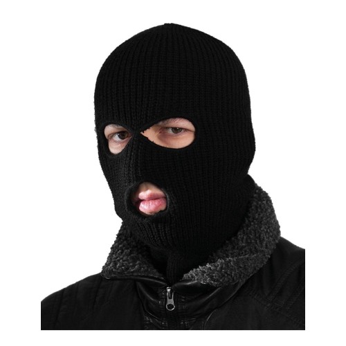 Cappuccio bandito nero