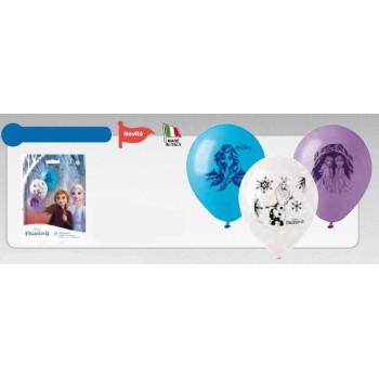Palloncini lattice Frozen II - Blister 10 pezzi