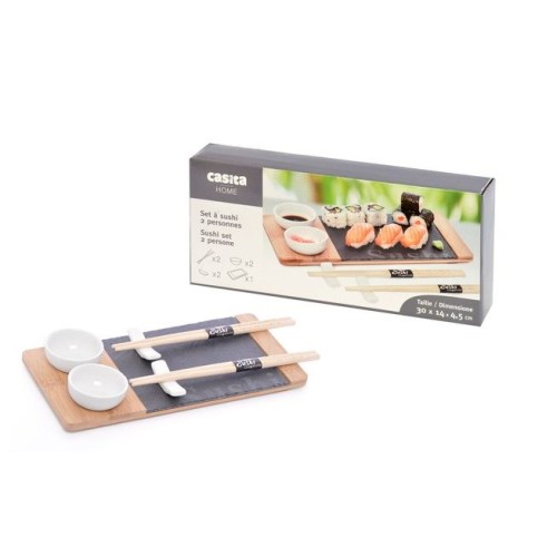Set Sushi completo per due persone Cm. 30x14x4,5