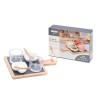 Set aperitivo completo per due persone 7 pezzi Cm. 25x18x6