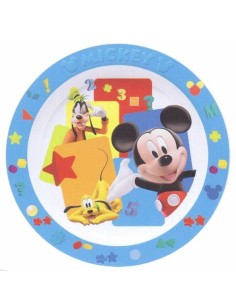 Piatto piano melamina Topolino Shapes