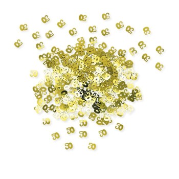 Confetti metallizzati da tavolo 50 Gold 15 gr.