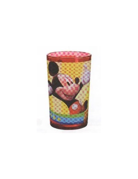 Bicchierino plastica Topolino rosso 225 Ml.