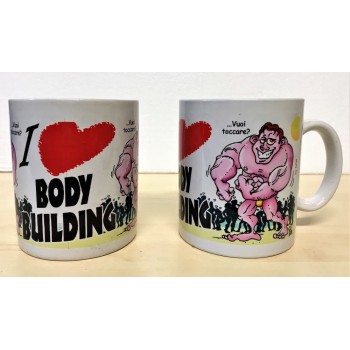 Tazza mug ceramica "Arti & Mestieri" - I Love Body Building