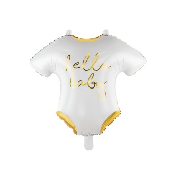 Palloncino mylar Hello Baby body Cm. 51x45