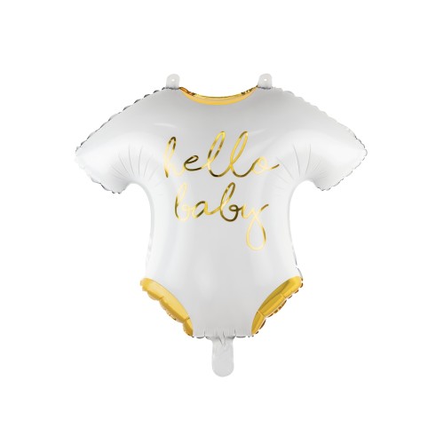 Palloncino mylar Hello Baby body Cm. 51x45