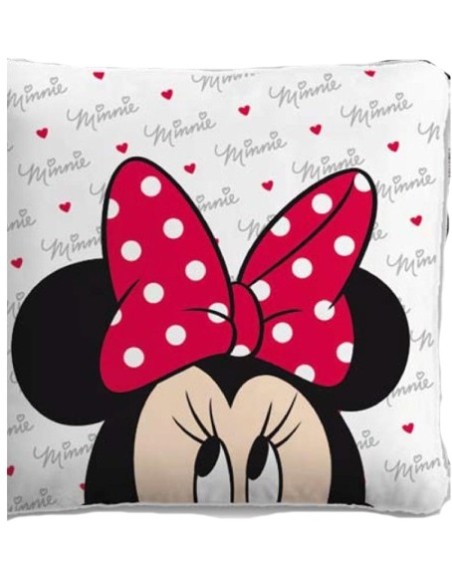Cuscino quadrato peluche Minnie Cm. 38x38