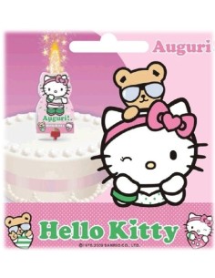 Candelina flumbè Hello Kitty 2