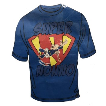 T-shirt umoristica "Super Nonno" - Taglia S