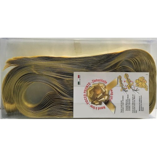 Fiocco pronto da tirare mm. 31 - Confezione 30 pezzi - Oro