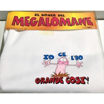 Boxer uomo Sexy umoristico - Taglia unica - Boxer del megalomane