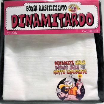 Boxer uomo elasticizzato sexy umoristico - Dinamitardo
