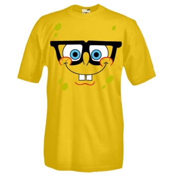T-shirt gialla Spongebob - Tg. S