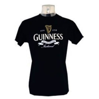 T-shirt Guinness Logo Classico Official - Tg. XL
