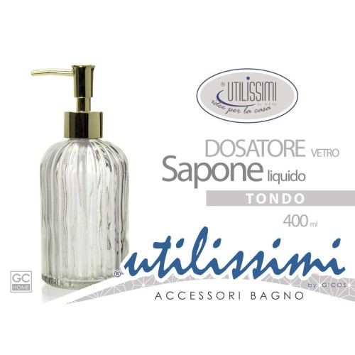 Dosatore vetro 400 ML. classico
