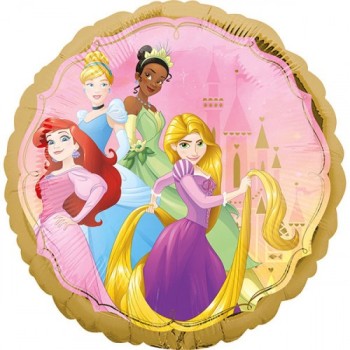 Palloncino mylar 18" Cm. 46 - Principesse oro