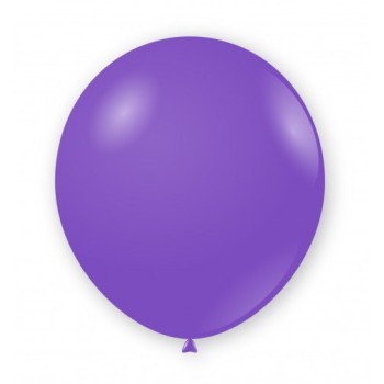 Palloncini lattice monocolore High Quality 5" Cm. 13 Lavanda - Blister 100 pezzi