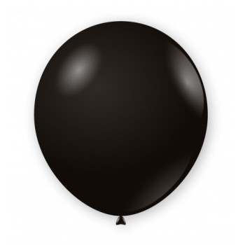 Palloncini lattice monocolore 5" Cm. 13 Nero - Busta 100 pezzi