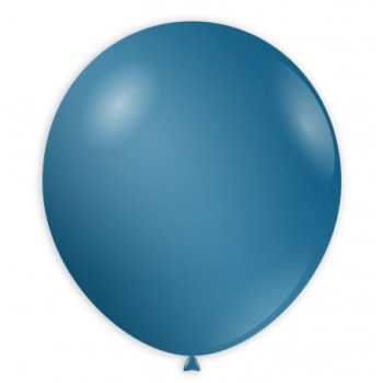 Palloncini lattice monocolore metallizzati High Quality 5" Cm. 13 Blu - Blister 100 pezzi