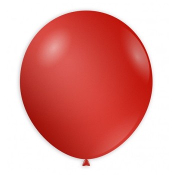 Palloncini lattice monocolore metallizzati 5" Cm. 13 Rosso - Busta 100 pezzi