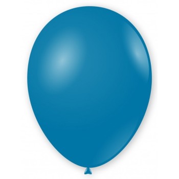 Palloncini lattice monocolore High Quality 9" Cm. 25 Blu chiaro - Blister 100 pezzi