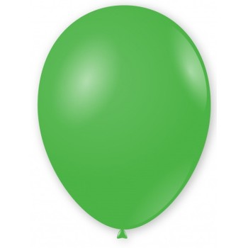 Palloncini lattice monocolore High Quality 11" Cm. 30 Verde - Blister 100 pezzi