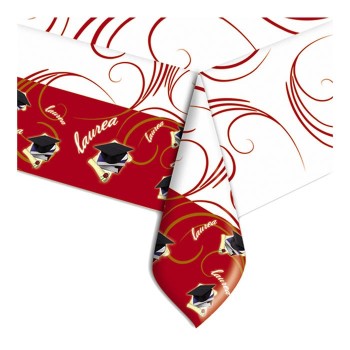 Tovaglia plastificata Cm. 140x270 Laurea