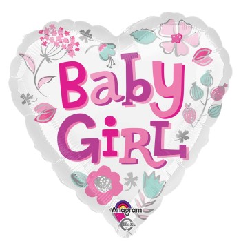 Palloncino mylar 18" Cm. 46 - Stella Baby Girl