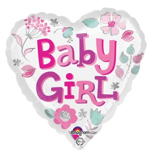 Palloncino mylar 18" Cm. 46 - Stella Baby Girl
