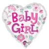 Palloncino mylar 18" Cm. 46 - Stella Baby Girl