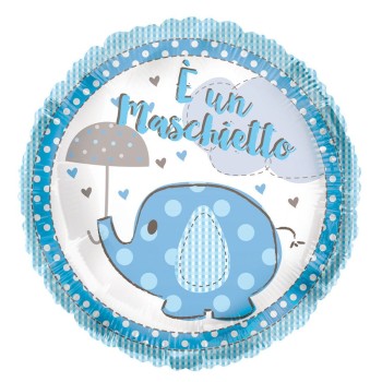 Palloncino mylar 18" Cm. 46 - E' un maschietto