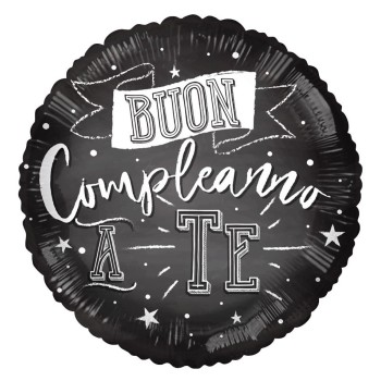Palloncino mylar 18" Cm. 45 - Buon Compleanno a te